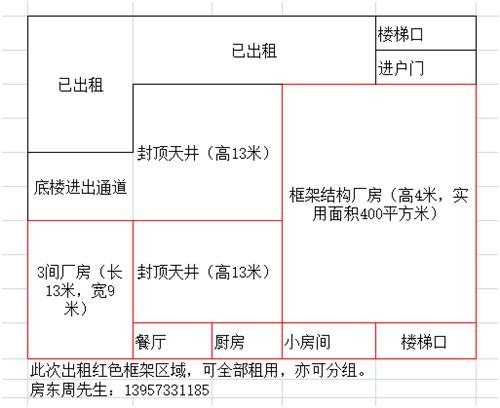 海宁市长安镇老庄工业园600-800平米厂房出租