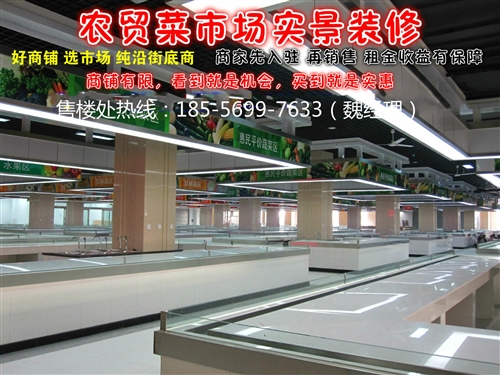秀洲中山农贸市场，政府重点打造，升值潜力大。