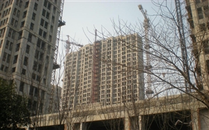 精欧荣寓项目工程进度实景图1