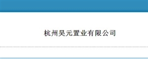 杭州昊元置业有限公司